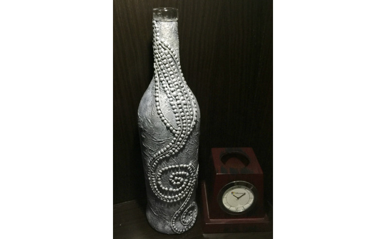 Handcrafted bottle home decor