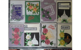Greeting cards.