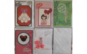 Greeting cards.