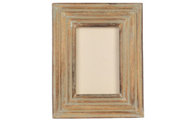 Photo frame- Hand painted and hand carved
